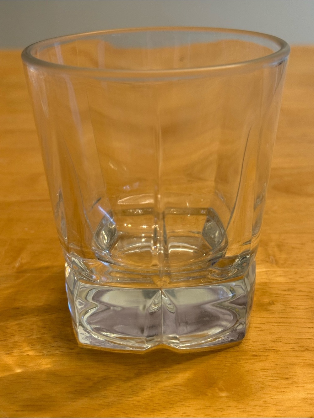 Libbey Mid Century Rock Crystal Cut Lowball Set Of 2 Tumbler Glasses